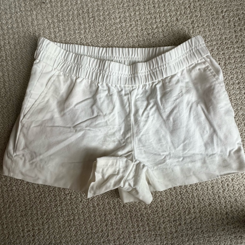 J. Crew Women's Cream Athletic Shorts